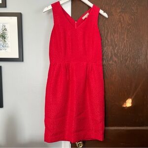 Banana Republic Vibrant Pink Sheath Dress